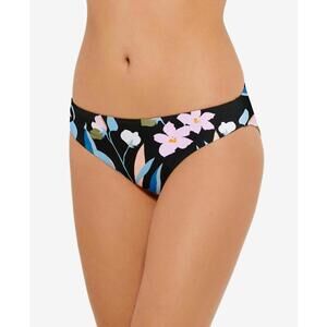 Hula Honey Juniors Flourishing Floral Hipster Bikini Bottoms Size S